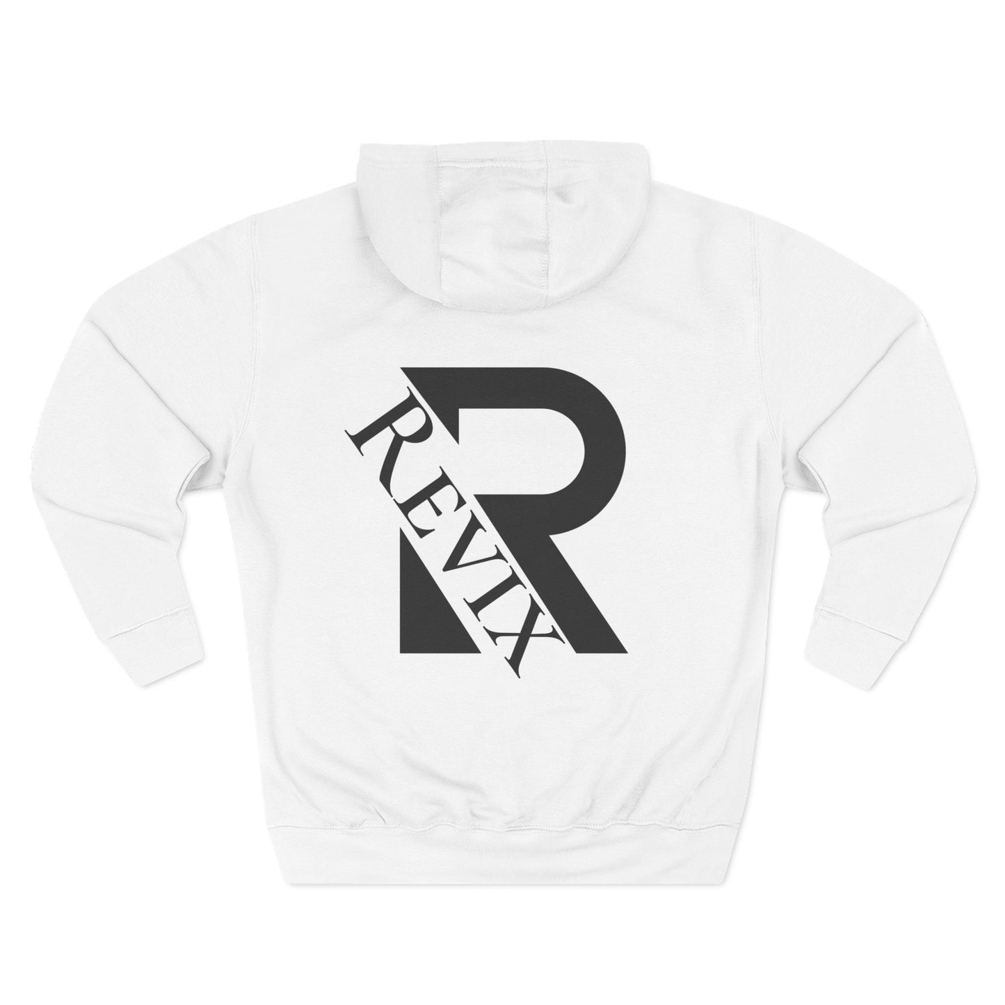 Revix Logo ~ Three-Panel Fleece Hoodie