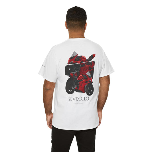 Ducati Style Revix ~ Graphic Heavy Cotton Tee