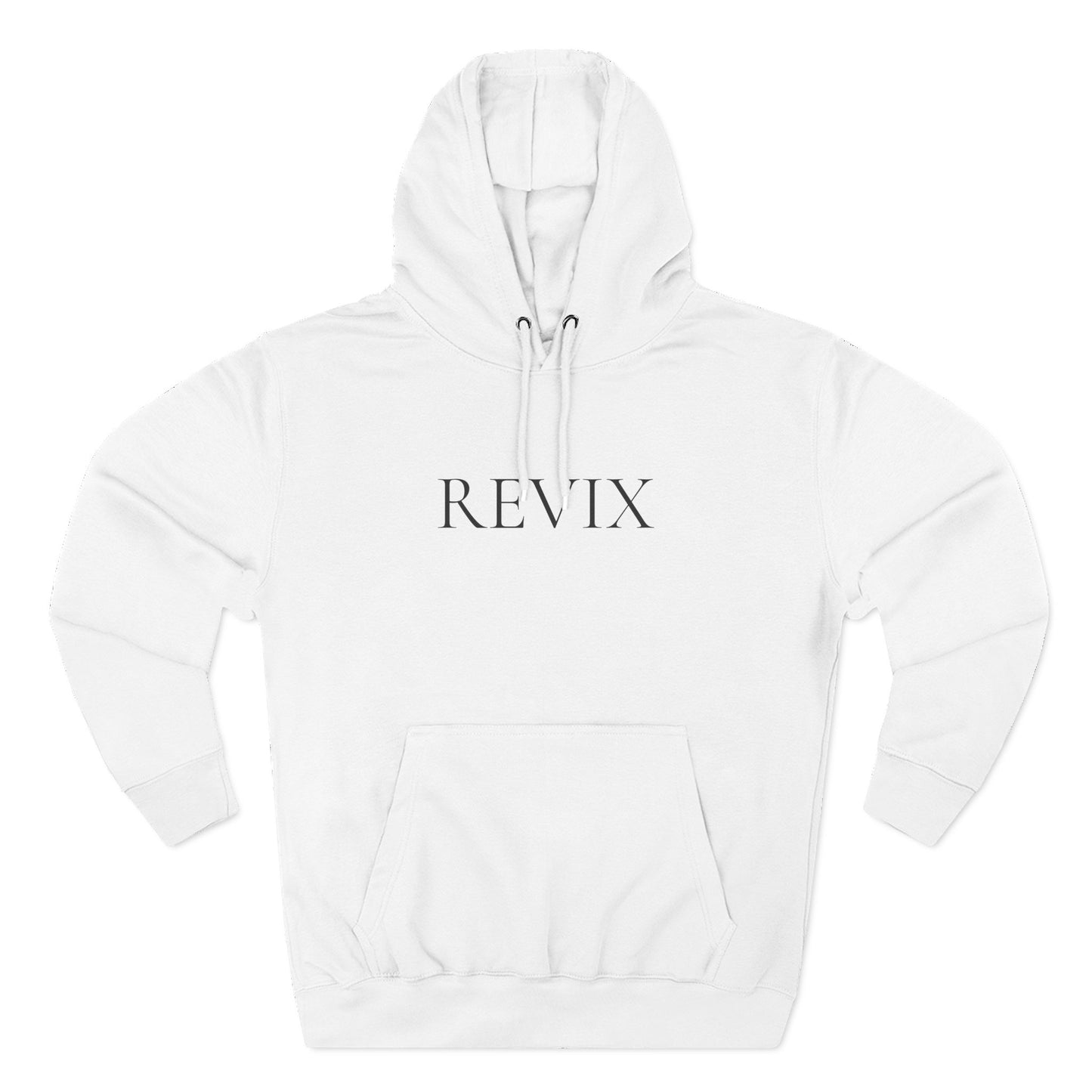 Revix Logo ~ Three-Panel Fleece Hoodie